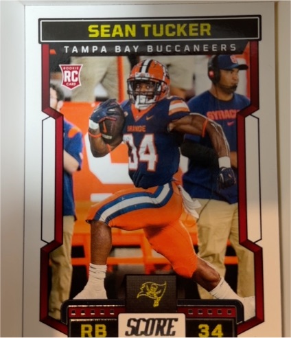 2023 Panini Score #318 Sean Tucker — front