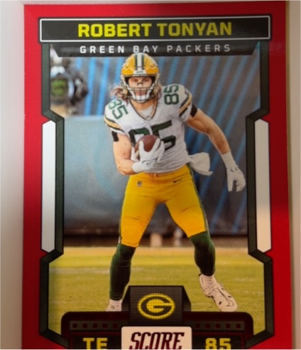 2023 Panini Score #95 Robert Tonyan — front