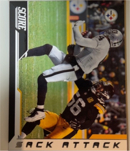 2023 Panini Score #7 Alex Highsmith Sack Attack — front