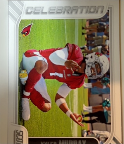 2023 Score #18 Kyler Murray Celebration — front