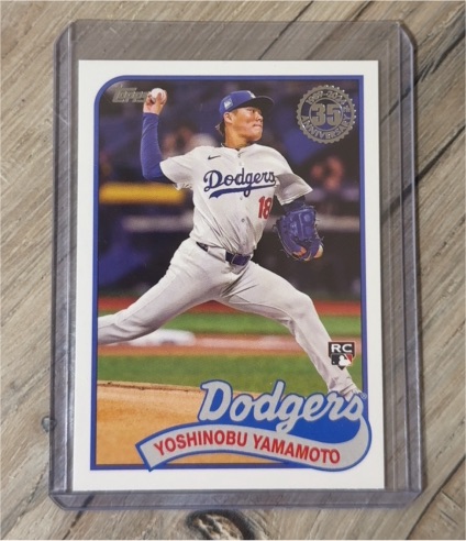 2024 Topps Update #89US-29 Yoshinobu Yamamoto — front