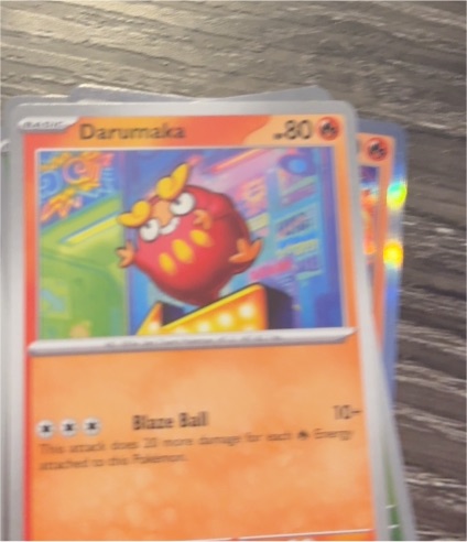 2025 Pokémon ME02 Phantasmal Flames #015 Darumaka — front