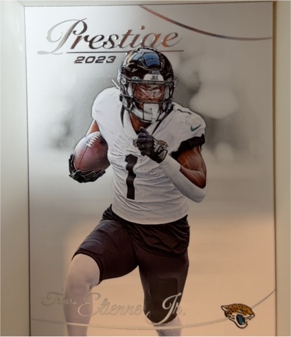 2023 Panini Prestige #139 Travis Etienne Jr. — front