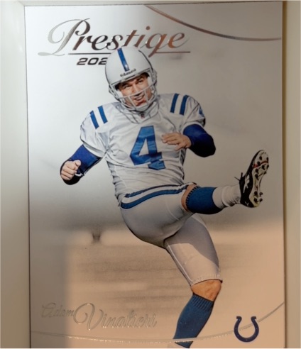 2023 Panini Prestige #124 Adam Vinatieri — front