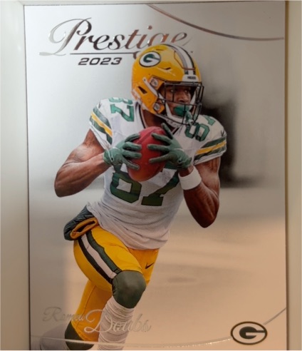 2023 Panini Prestige #114 Romeo Doubs — front
