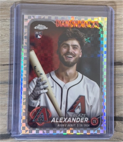 2024 Topps Chrome Update #USC62 Blaze Alexander — front