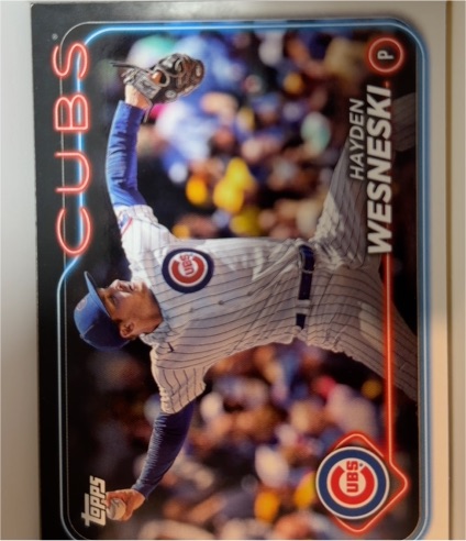 2024 Topps #337 Hayden Wesneski — front