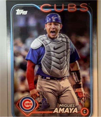 2024 Topps #319 Miguel Amaya — front
