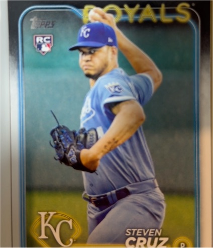 2024 Topps Chrome #187 Steven Cruz — front