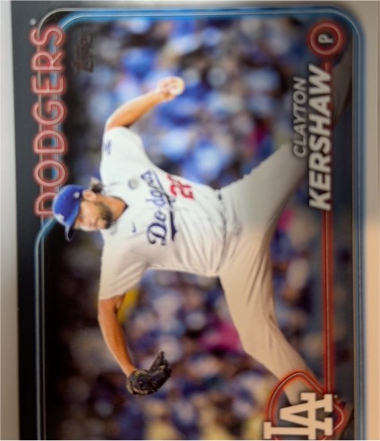 2024 Topps Series 2 #351 Clayton Kershaw — front