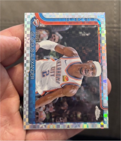 2025-26 Topps Basketball #115 Shai Gilgeous-Alexander — front