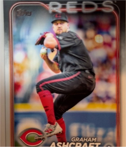 2024 Topps #652 Graham Ashcraft — front