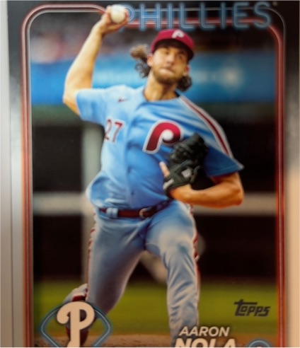 2024 Topps #262 Aaron Nola — front