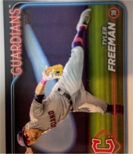 2024 Topps #353 Tyler Freeman — front