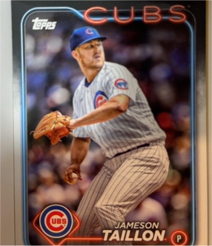 2024 Topps Series 1 #182 Jameson Taillon — front