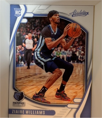 2021-22 Panini Chronicles Absolute #229 Ziaire Williams Rookie — front