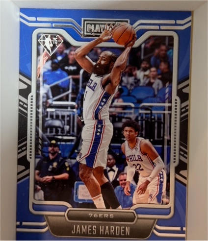 2021-22 Panini Chronicles Playbook #295 James Harden — front