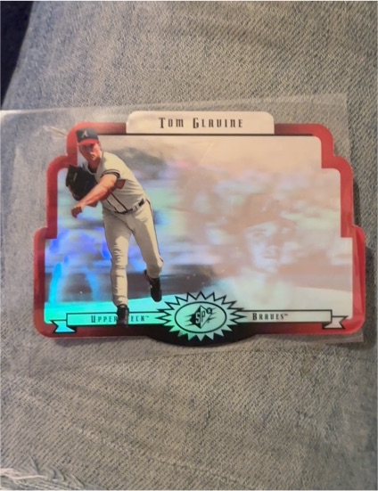 1996 Upper Deck SPx #4 Tom Glavine — front