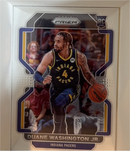 2021-22 Panini Prizm #608 Duane Washington Jr. — front