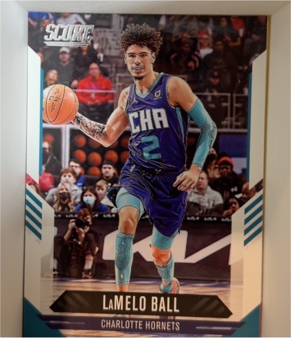 2021-22 Panini Chronicles Score #143 LaMelo Ball — front