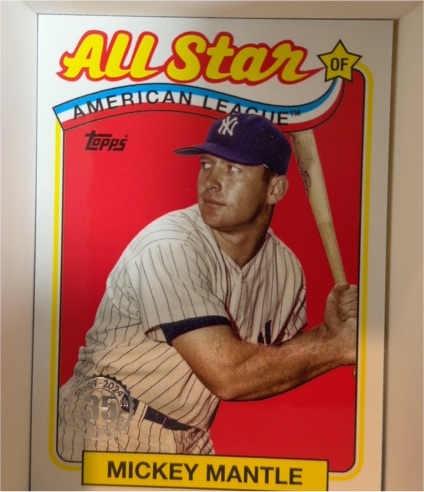 2024 Topps Series 2 1989 All Star Baseball #89ASB-48 Mickey Mantle — front