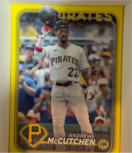 2024 Topps #566 Andrew McCutchen — front