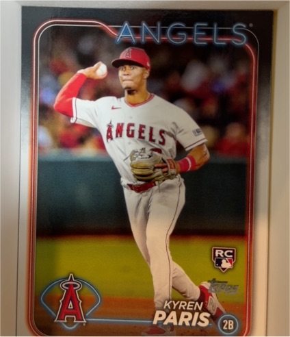 2024 Topps #549 Kyren Paris — front