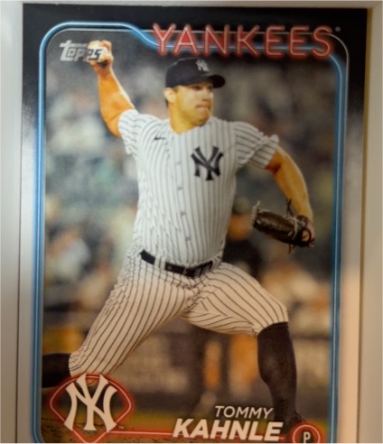 2024 Topps #576 Tommy Kahnle New York Yankees — front