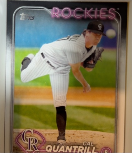 2024 Topps #638 Cal Quantrill — front