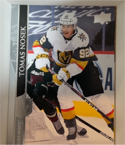 2020-21 Upper Deck #640 Tomas Nosek — front