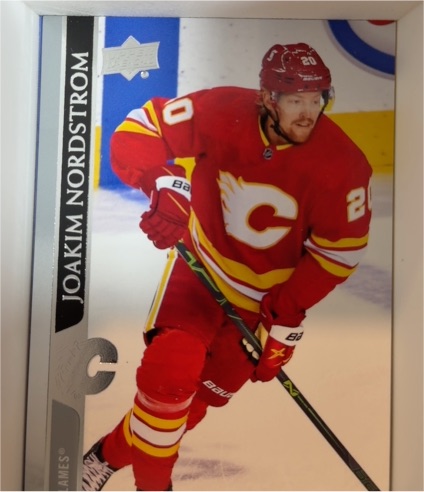 2020-21 Upper Deck #519 Joakim Nordstrom Calgary Flames — front