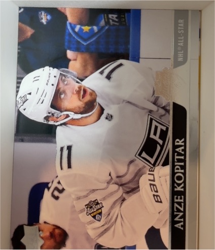 2020-21 Upper Deck Extended Series #681 Anze Kopitar — front