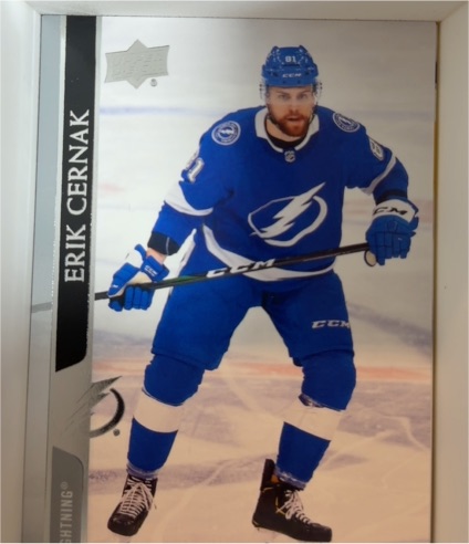 2020-21 Upper Deck Extended Series #623 Erik Cernak — front