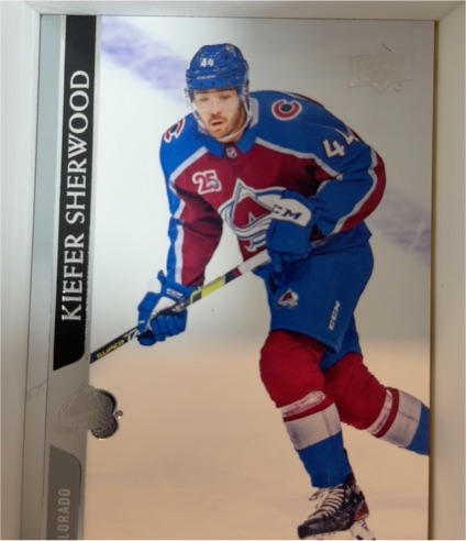 2020-21 Upper Deck #533 Kiefer Sherwood — front