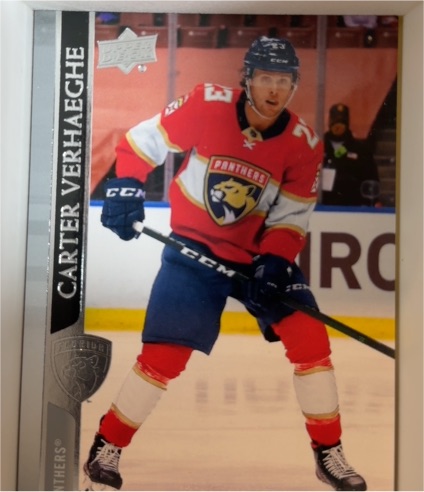 2020-21 Upper Deck Extended Series #561 Carter Verhaeghe — front