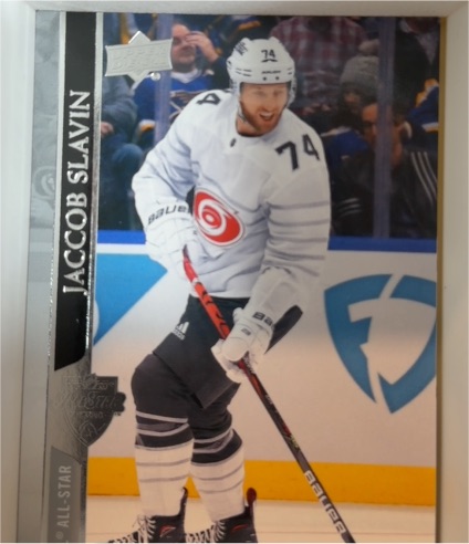 2020-21 Upper Deck #676 Jaccob Slavin — front