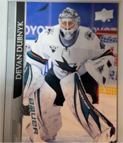2020-21 Upper Deck Extended Series #614 Devan Dubnyk — front