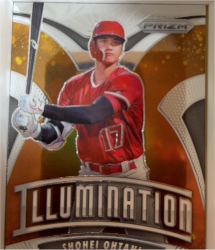 2020 Panini Prizm Illumination #I-11 Shohei Ohtani — front