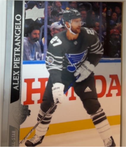 2020-21 Upper Deck Extended Series #661 Alex Pietrangelo — front