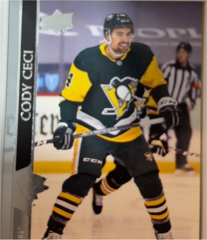 2020-21 Upper Deck Extended Series #609 Cody Ceci — front