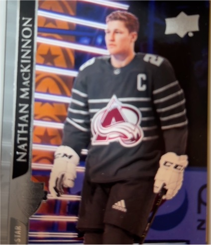 2020-21 Upper Deck #659 Nathan MacKinnon — front