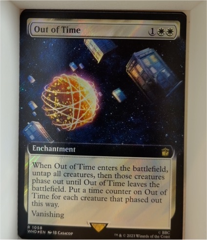 2023 Magic The Gathering #1058 Out of Time — front