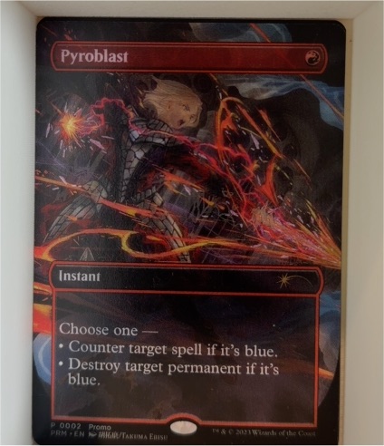 2023 Magic: The Gathering Pyroblast PRM-EN-0002 Promo — front