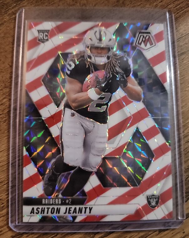 2025 Panini Mosaic #345 Ashton Jeanty — front