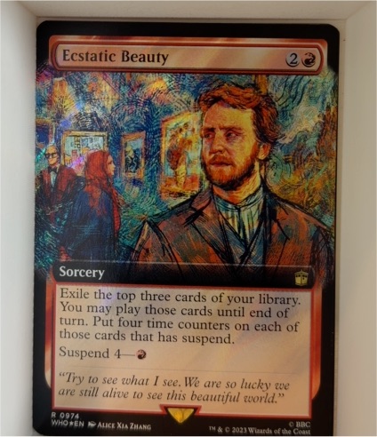 2023 Universes Beyond: Doctor Who #83 Ecstatic Beauty — front