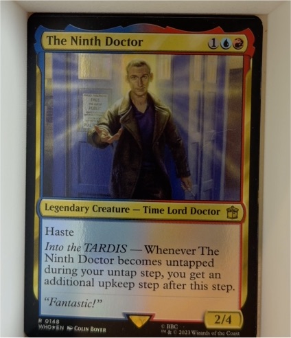 2023 Universes Beyond: Doctor Who #0148 The Ninth Doctor — front