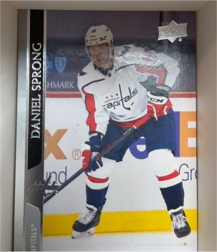 2020-21 Upper Deck #648 Daniel Sprong — front
