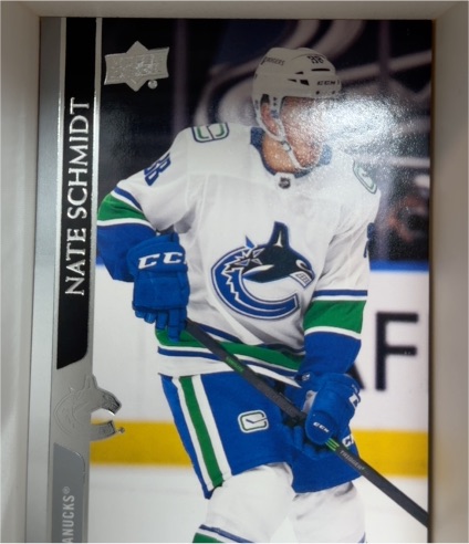 2020-21 Upper Deck #637 Nate Schmidt — front