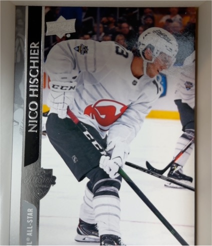 2020-21 Upper Deck #668 Nico Hischier — front