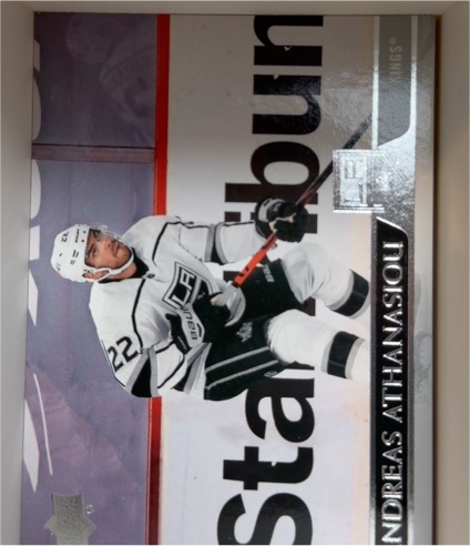 2020-21 Upper Deck #563 Andreas Athanasiou — front